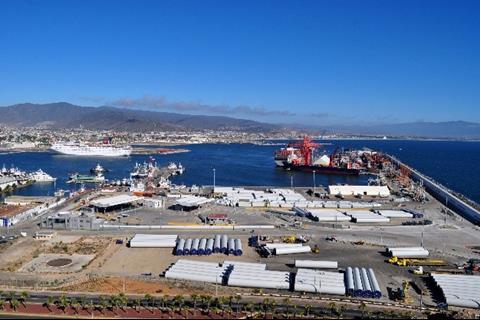 Panoramic Port of Ensenada